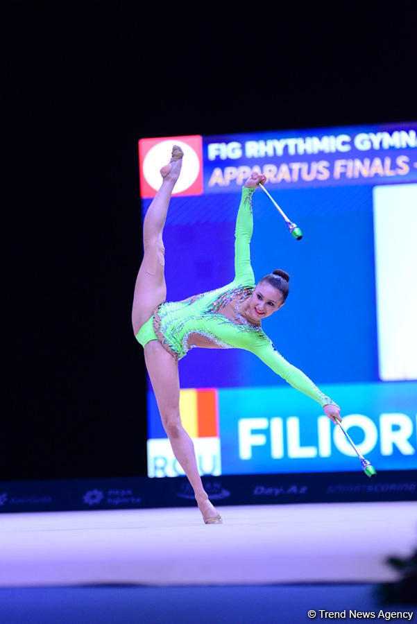 Best moments on last day of FIG Rhythmic Gymnastics World Cup in Baku (PHOTO)