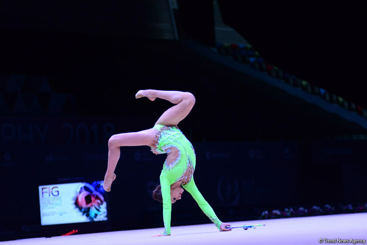 Best moments on last day of FIG Rhythmic Gymnastics World Cup in Baku (PHOTO)