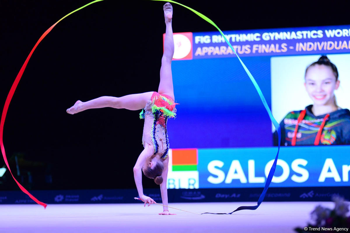 Best moments on last day of FIG Rhythmic Gymnastics World Cup in Baku (PHOTO)