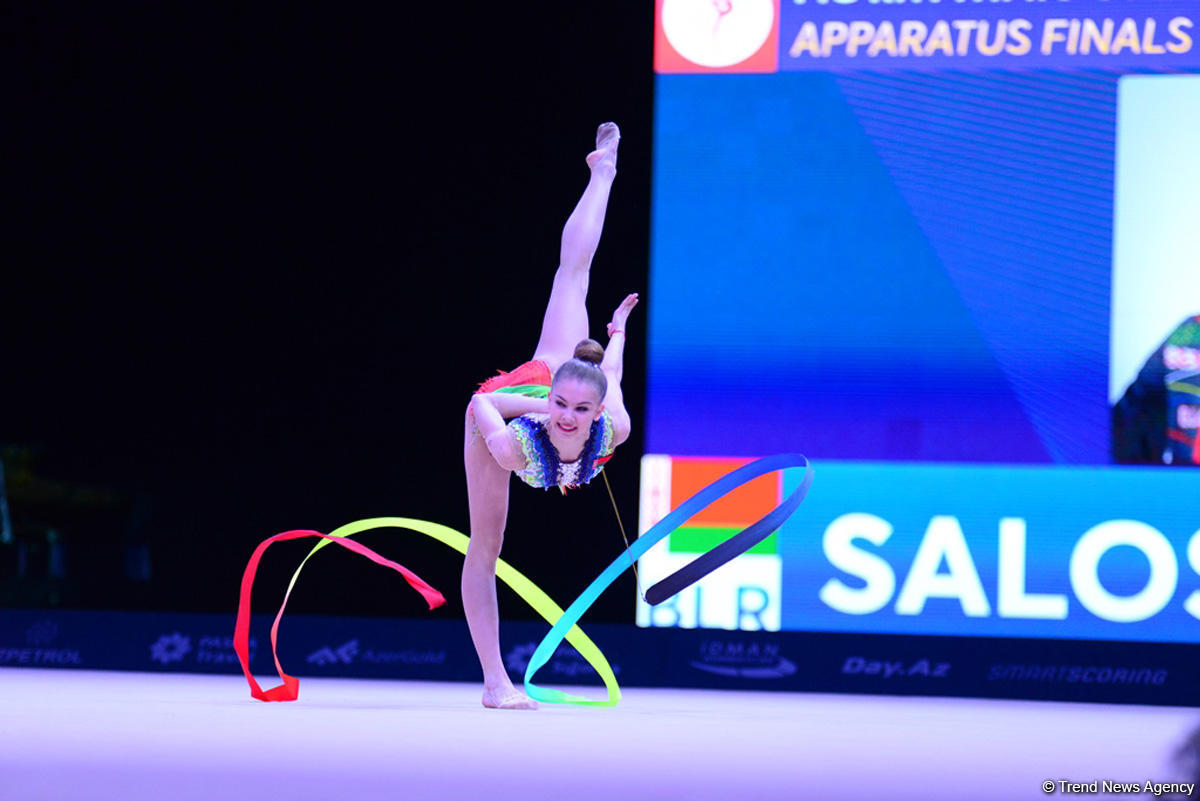 Best moments on last day of FIG Rhythmic Gymnastics World Cup in Baku (PHOTO)
