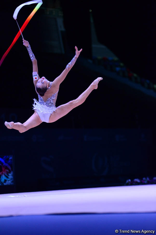 Best moments on last day of FIG Rhythmic Gymnastics World Cup in Baku (PHOTO)