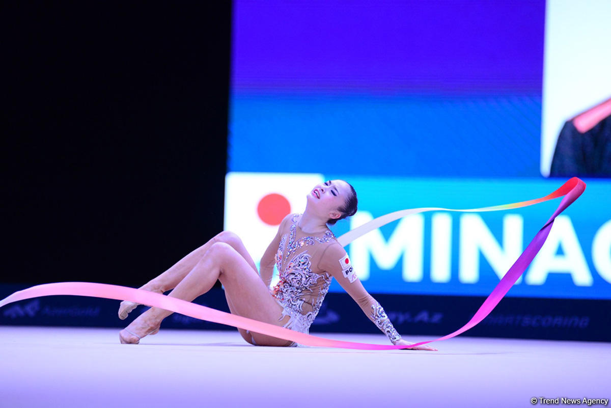 Best moments on last day of FIG Rhythmic Gymnastics World Cup in Baku (PHOTO)