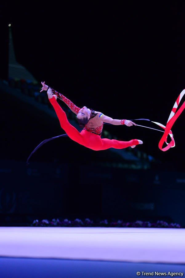 Best moments on last day of FIG Rhythmic Gymnastics World Cup in Baku (PHOTO)