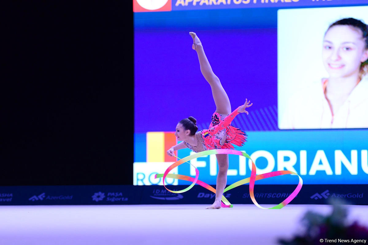 Best moments on last day of FIG Rhythmic Gymnastics World Cup in Baku (PHOTO)