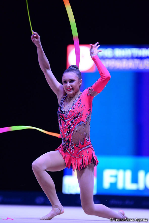 Best moments on last day of FIG Rhythmic Gymnastics World Cup in Baku (PHOTO)