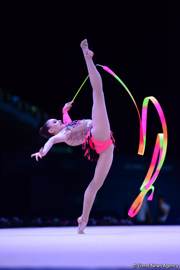 Best moments on last day of FIG Rhythmic Gymnastics World Cup in Baku (PHOTO)