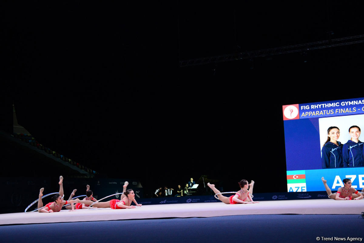 Azerbaijani gymnasts win bronze at FIG World Cup in Baku  (PHOTO)