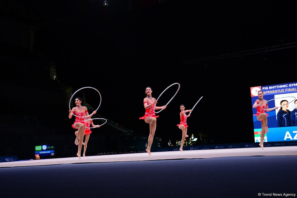 Azerbaijani gymnasts win bronze at FIG World Cup in Baku  (PHOTO)