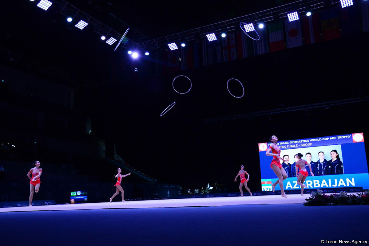 Azerbaijani gymnasts win bronze at FIG World Cup in Baku  (PHOTO)