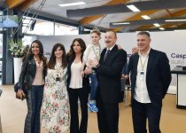 President Ilham Aliyev fulfills little boy's dream (PHOTO, VIDEO)