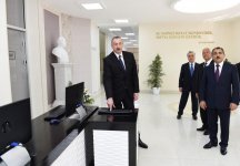 President Aliyev attends ceremony to launch drinking water supply system in Khacmaz (PHOTO)