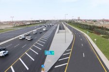 President Aliyev inaugurates multi-level road junction, passage to Heydar Aliyev Avenue (PHOTO)