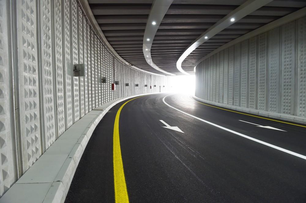 President Aliyev inaugurates multi-level road junction, passage to Heydar Aliyev Avenue (PHOTO)