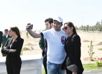 Ilham Aliyev, first lady attend tree-planting campaign on occasion of Azerbaijani national leader's birthday (PHOTO)