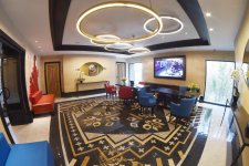 Azerbaijani president, first lady inaugurate Dinamo hotel in Baku (PHOTO)