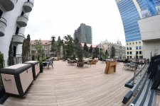 Azerbaijani president, first lady inaugurate Dinamo hotel in Baku (PHOTO)
