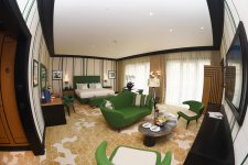 Azerbaijani president, first lady inaugurate Dinamo hotel in Baku (PHOTO)