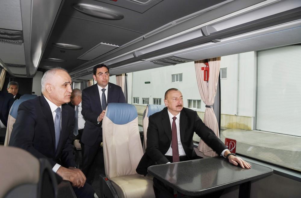 President Aliyev attends opening of Baku Int’l Sea Trade Port Complex (PHOTO)