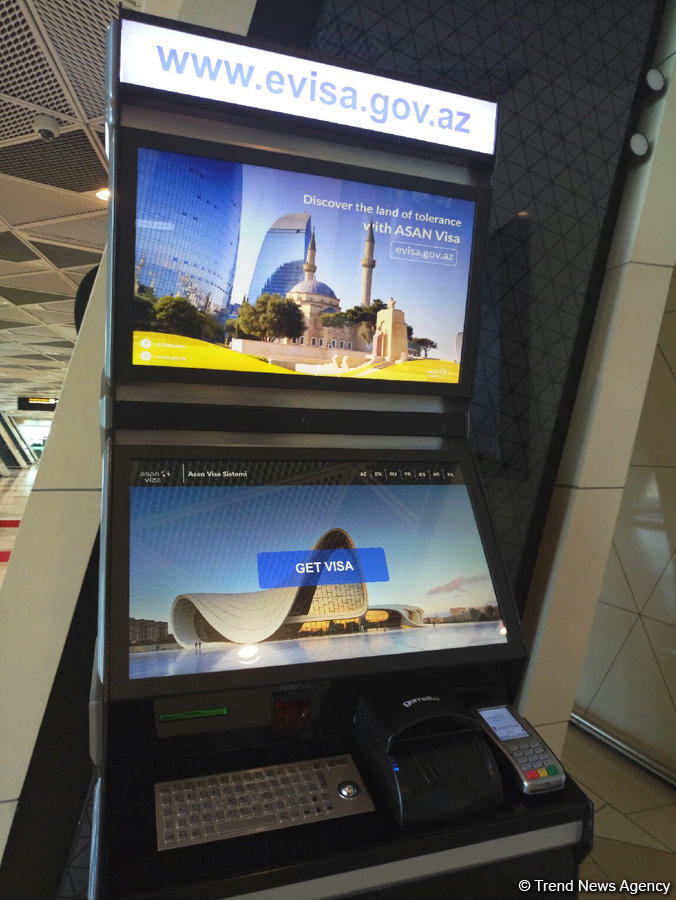 Foreigners to be able to obtain visa at airport in Baku via self-service terminals (PHOTO)