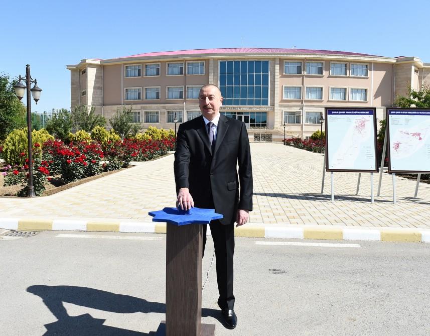 Ilham Aliyev launches start of reconstruction of water supply system in Nakhchivan (PHOTO)