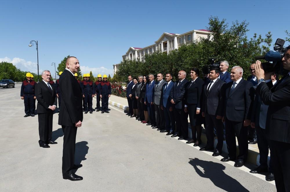 Ilham Aliyev launches start of reconstruction of water supply system in Nakhchivan (PHOTO)
