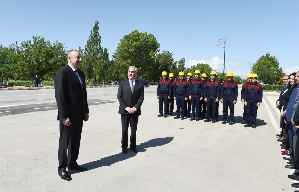 Ilham Aliyev launches start of reconstruction of water supply system in Nakhchivan (PHOTO)