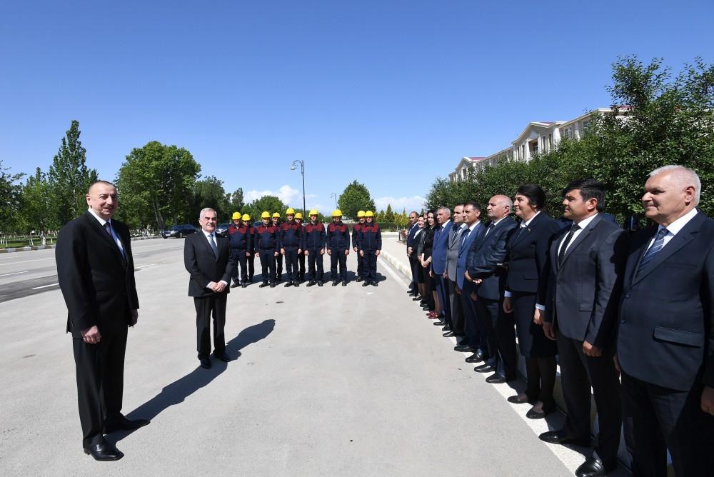Ilham Aliyev launches start of reconstruction of water supply system in Nakhchivan (PHOTO)