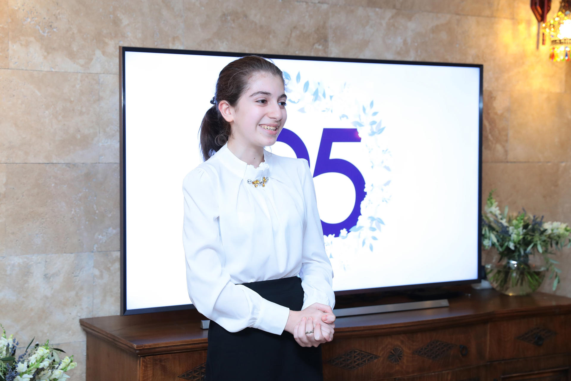 Leyla Aliyeva attends literary and musical ceremony marking 95th birth anniversary of Heydar Aliyev (PHOTO)