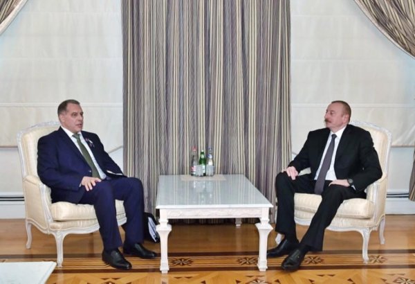 President Aliyev meets Secretary General of the Gas Exporting Countries Forum