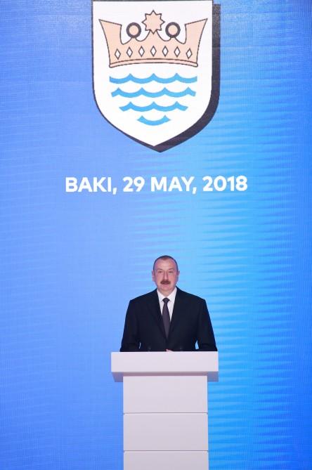 Ilham Aliyev attends launch of Southern Gas Corridor’s first phase (PHOTO)