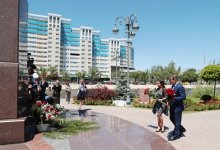 Heydar Aliyev Foundation VP Leyla Aliyeva attends opening of Azerbaijan Business Center in Astrakhan (PHOTO)