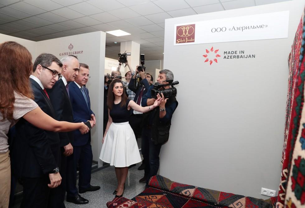 Heydar Aliyev Foundation VP Leyla Aliyeva attends opening of Azerbaijan Business Center in Astrakhan (PHOTO)
