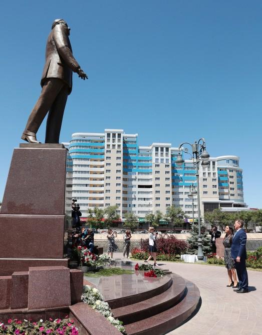Heydar Aliyev Foundation VP Leyla Aliyeva attends opening of Azerbaijan Business Center in Astrakhan (PHOTO)