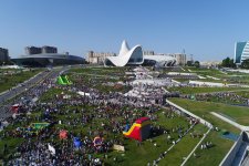 VP of Heydar Aliyev Foundation Leyla Aliyeva attends Children`s Festival (PHOTO)