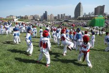 VP of Heydar Aliyev Foundation Leyla Aliyeva attends Children`s Festival (PHOTO)