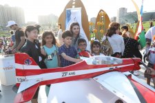 VP of Heydar Aliyev Foundation Leyla Aliyeva attends Children`s Festival (PHOTO)