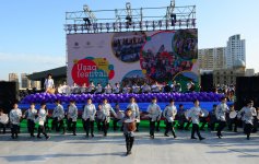 VP of Heydar Aliyev Foundation Leyla Aliyeva attends Children`s Festival (PHOTO)