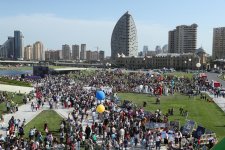 VP of Heydar Aliyev Foundation Leyla Aliyeva attends Children`s Festival (PHOTO)