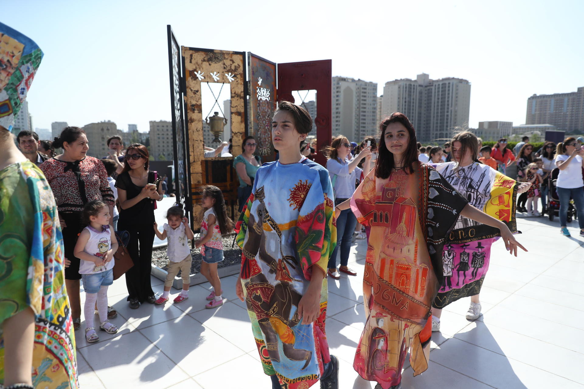 VP of Heydar Aliyev Foundation Leyla Aliyeva attends Children`s Festival (PHOTO)