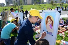 VP of Heydar Aliyev Foundation Leyla Aliyeva attends Children`s Festival (PHOTO)