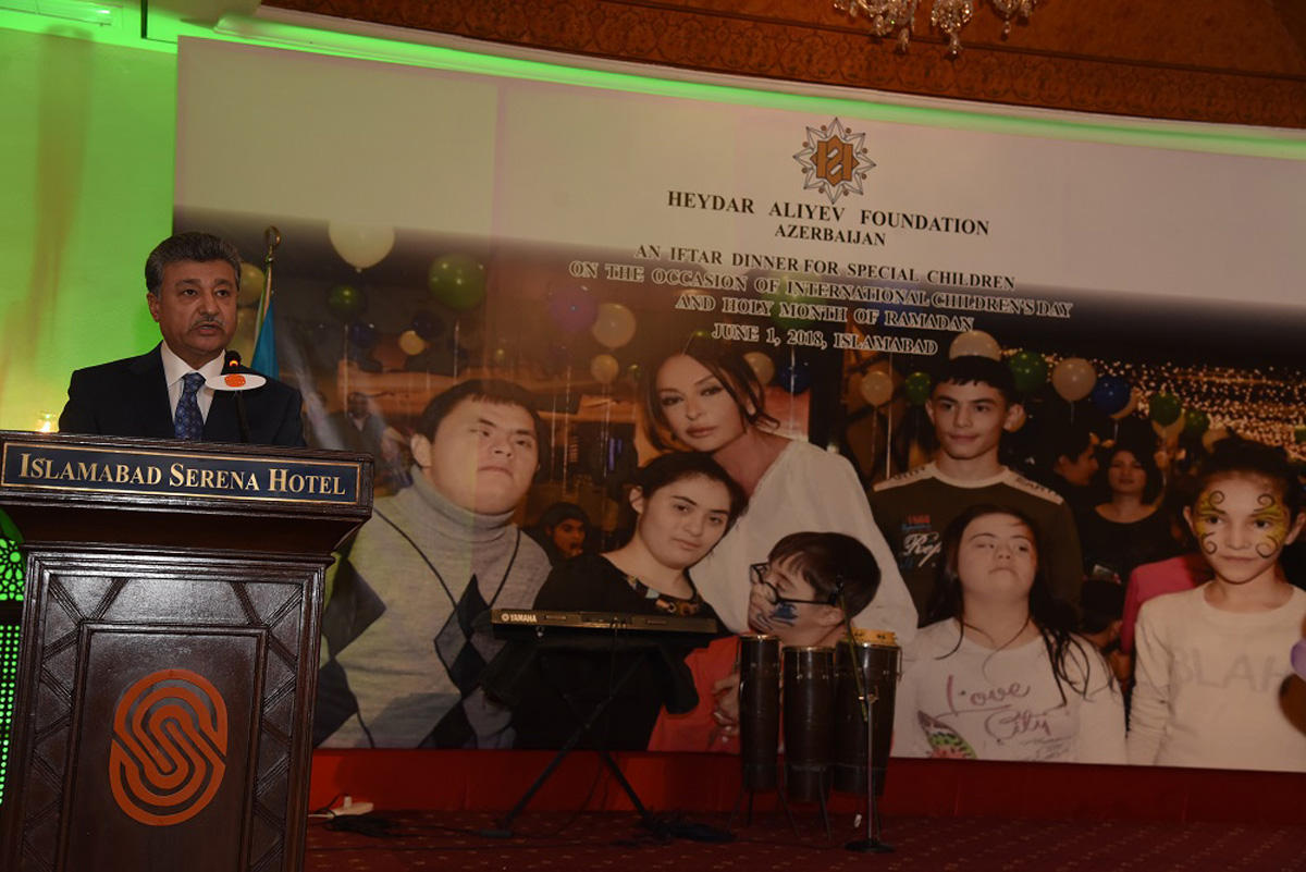 International Children’s Day celebrated in Pakistan with special children by initiative and support of Heydar Aliyev Foundation (PHOTO)