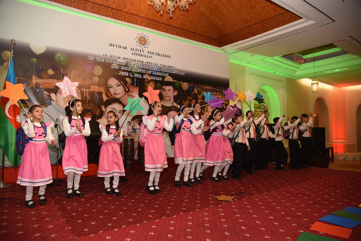 International Children’s Day celebrated in Pakistan with special children by initiative and support of Heydar Aliyev Foundation (PHOTO)