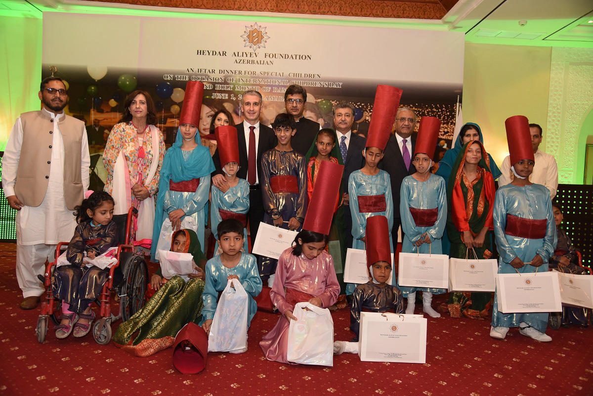 International Children’s Day celebrated in Pakistan with special children by initiative and support of Heydar Aliyev Foundation (PHOTO)