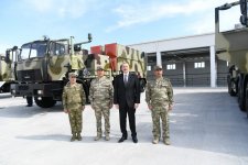 President Aliyev inaugurates Defense Ministry’s military unit (PHOTO)