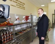 President Aliyev inaugurates Defense Ministry’s military unit (PHOTO)