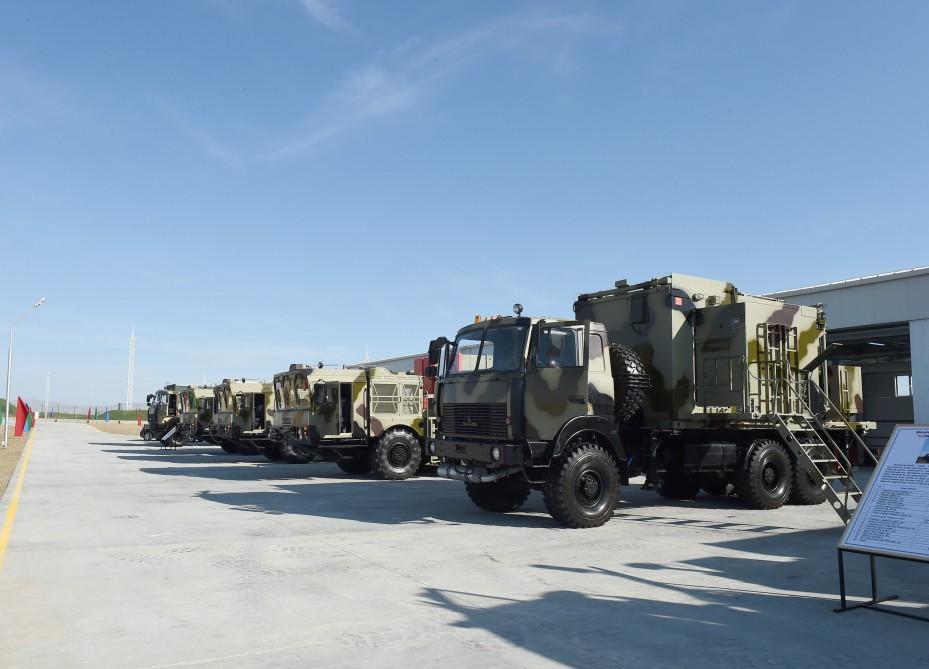 President Aliyev inaugurates Defense Ministry’s military unit (PHOTO)