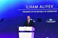 President Aliyev attends TANAP opening ceremony in Turkey (PHOTO)