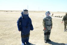 Engineering-sapper troops of Azerbaijan’s Armed Forces hold exercises (PHOTO/VIDEO)