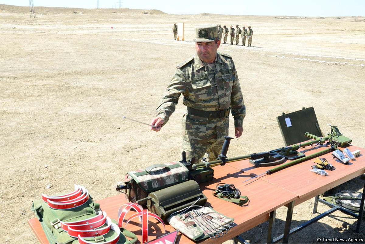 Engineering-sapper troops of Azerbaijan’s Armed Forces hold exercises (PHOTO/VIDEO)