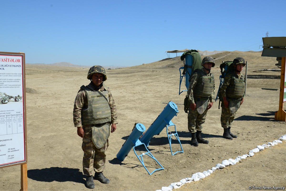 Engineering-sapper troops of Azerbaijan’s Armed Forces hold exercises (PHOTO/VIDEO)